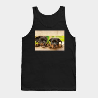 Cute Rottweilers Tank Top